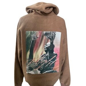 NIKE AIR JORDAN MEN'S PRESTIGE FLIGHT HERITAGE HOODIE DC9584-256 SIZE MED LG